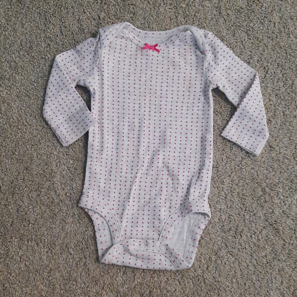 Infant long sleeve onesie